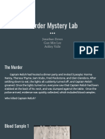 Murder Mystery Lab
