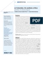 Rojas-Bernal LA, Castaño-Pérez GA, Restrepo-Bernal DP. Salud Mental en Colombia. Un Análisis Crítico. Rev CES Med 2018 32 (2) : 129-140.