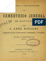 Historias y Tradiciones Cementerio General 1890 PDF