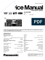 Panasonic Sa-Vk470 DVD Stereo System PDF
