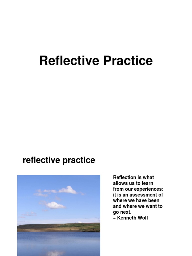 Reflective Practice3 | PDF | Reflective Practice | Learning