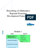 Describing The Regional Economic Development Framework