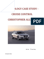 Technology Case Study - Cruise Control Christopher Allison