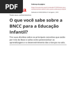 o Que Voce Sabe Sobre a Bncc Para a Educacao Infantilpdf