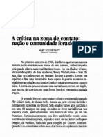 La Crítica en La Zona de Contacto (Portugués) PDF