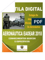 Apostila Aeronáutica Eaoear 2018 Engenharia Civil + Brindes