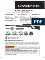 Umarex Octane Air Rifle Combo Gas Piston Owners Manual PDF