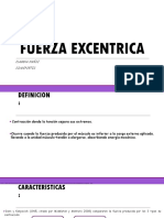 Fuerza Excéntrica