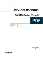 Service Manual: TM-U200 Series (Type B)