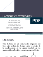 Lactonas y Esteroides