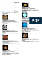 Rotaciones traslaciones planetas