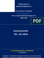 Socialización Del Sillabus. DR Polit