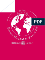 Propuesta Oficial Semana Mundial de Rotaract Airac 2019