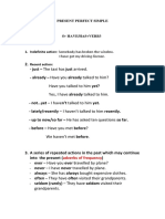 PRESENT PERFECT SIMPLE TENSE GUIDE