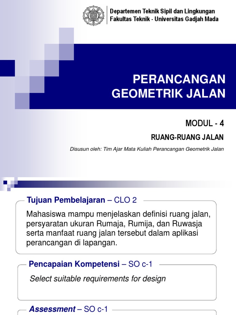 Ruang Jalan: RUMAJA, RUMIJA, RUWASJA | PDF