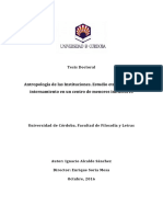 Alcalde - Etnografia en Un Centro de Menores Infractores PDF