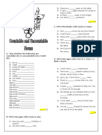 Countable and Uncountable Nouns 2013 PDF