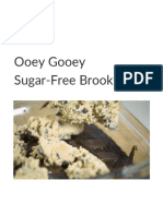 Ooey Gooey Sugar-Free Brookie - LAKANTO