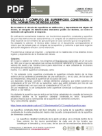 DDU 110 - Cálculo de Superficie | PDF