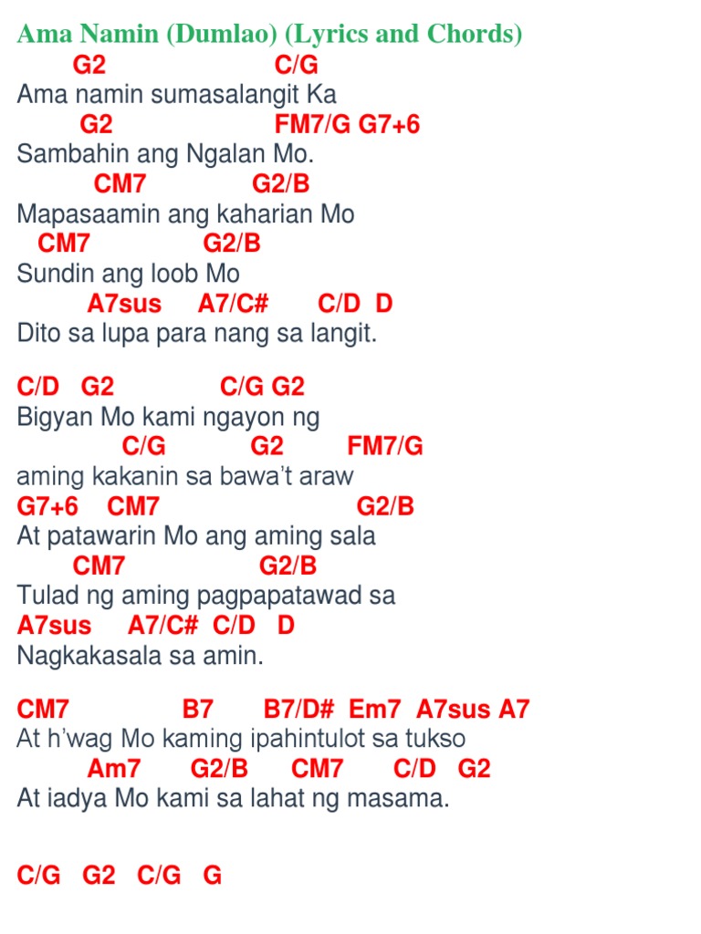 Ama Namin | PDF