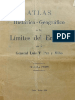 Atlas de Los Limites Historicos Del Eacudor