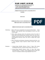 Kebijakan Pelayanan Anestesi Dan Sedasi