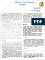 Educação Ambiental: Trilhas para Cidadania