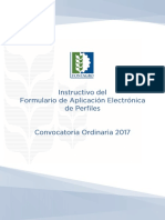 Instructivo Formulario Aplicación Perfiles en SITIO WEB 2017 Final