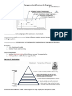 ME2 Management and Business For Engineers Lecture 1: Introduction