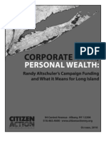 Corporate Cash, Personal Wealth