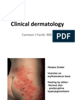 Clinical Dermatology: Carmen I Farid. MD