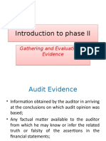 Introduction To Phase II Introduction To Phase II: Gathering and Evaluation of Evidence