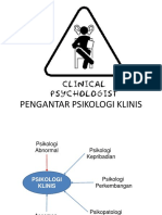 Pengantar Psikologi Klinis