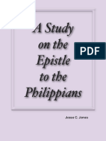 A Study on the Epistle to the Philippians by Jesse C. Jones