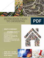 Introduction To Housing