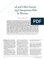 Alcohol and Other Factors Affecting Osteoporosis Risk in Women