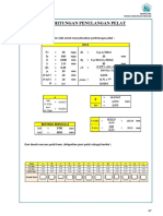 Perhitungan Pelat Lantai PDF