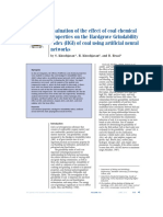 Thesis The Effect of Moisture On The Hgi of Coal