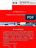 Optimizacion II