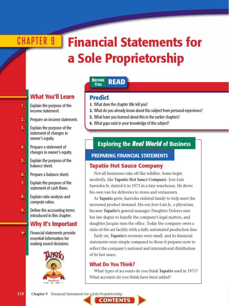 Preparing Financial Statements Guide | PDF | Debits And Credits | Revenue