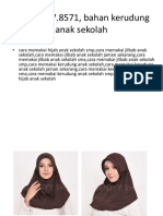 0813.1837.8571, Bahan Kerudung Anak Sekolah