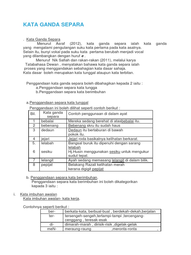 Kata Ganda Separa  PDF