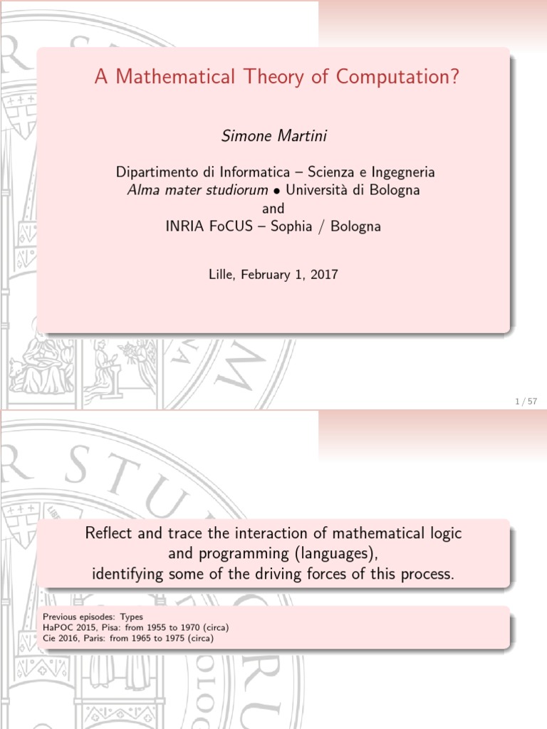 COmputer Arithmetic | PDF | Theory Of Computation | Mathematical Proof