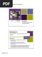 Module 4 - Instruction Set Architecture (ISA) v2 (Student) PDF