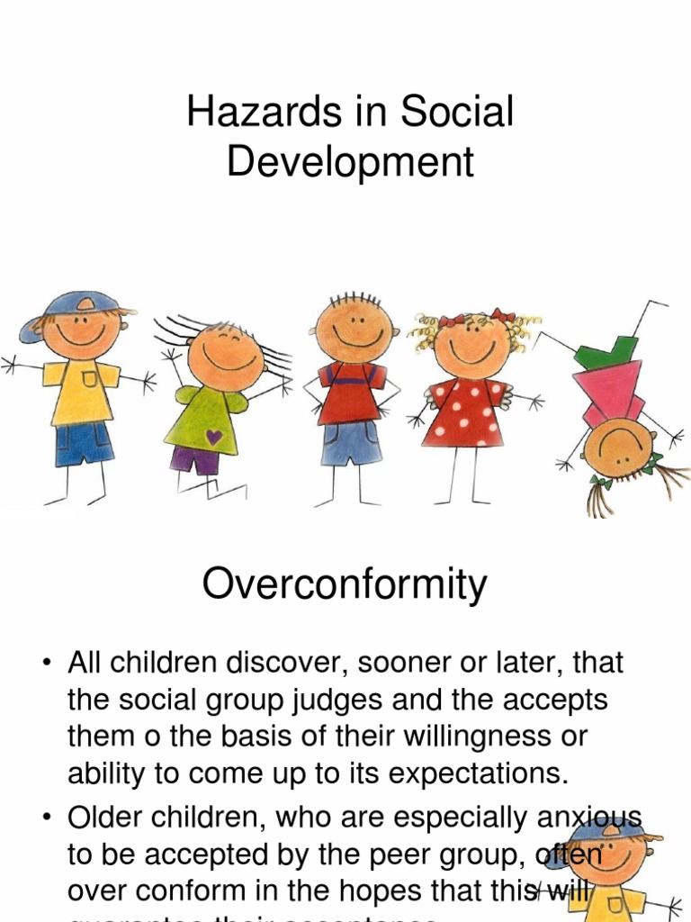 Hazards in Social Development | PDF | Wellness