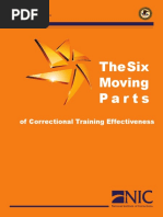 The Six Moving Parts: of Correctional Training Effectiveness