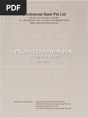 Con Steel 2006 | PDF | Structural Steel | Civil Engineering Con Steel 2006 | PDF | Structural Steel | Civil Engineering