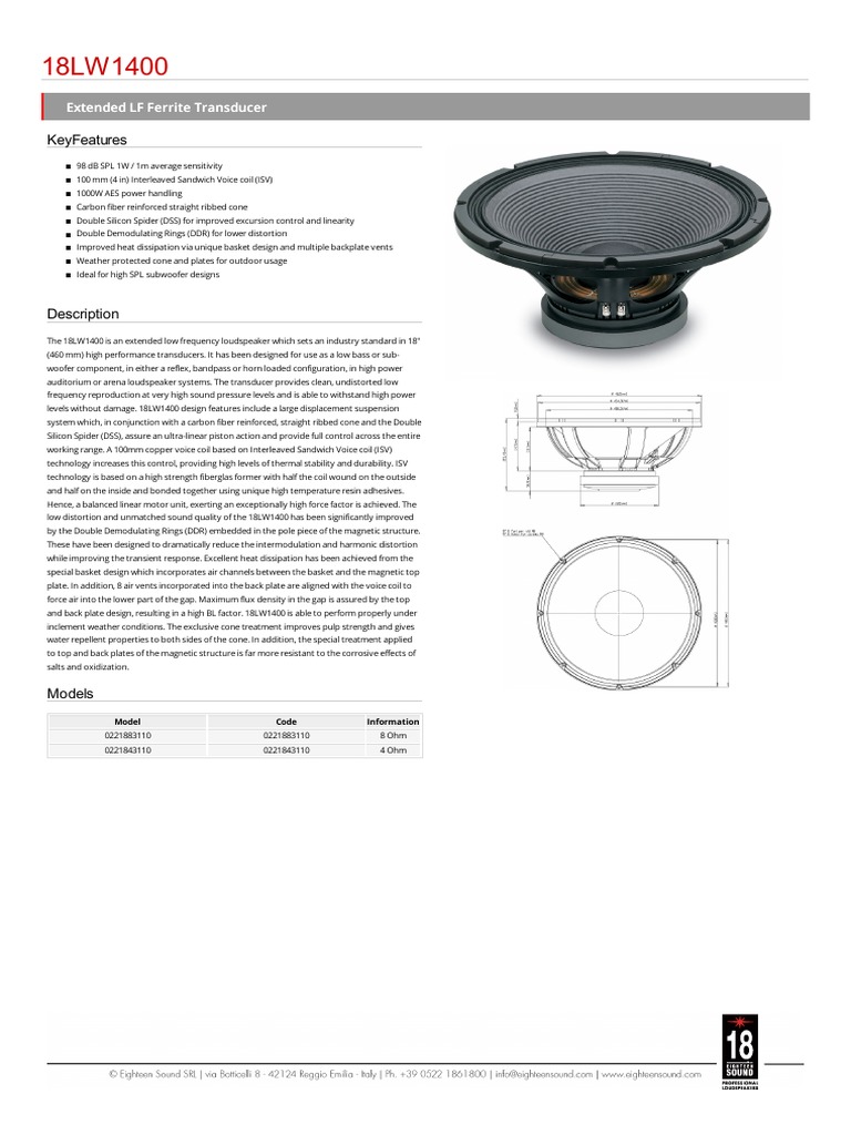 Extended LF Ferrite Transducer Extended LF Ferrite Transducer PDF