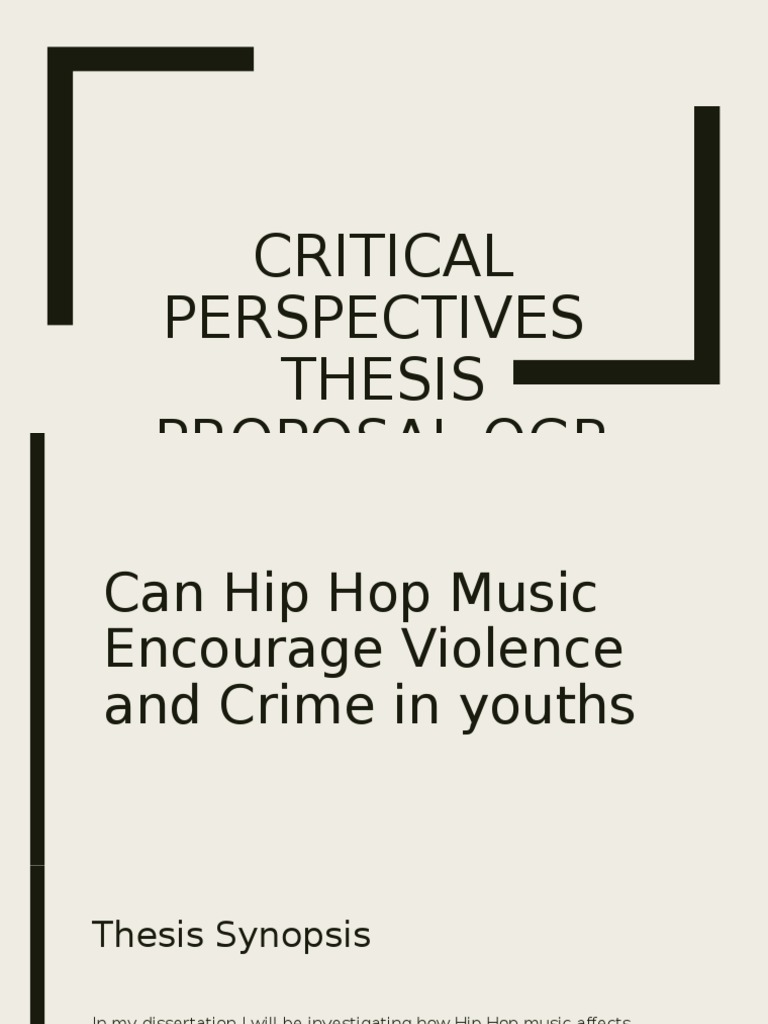 Critical Perspectives | PDF
