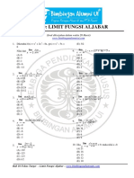 Bab 10 Fokus Target - Limit Fungsi Aljabar Soal Latihan